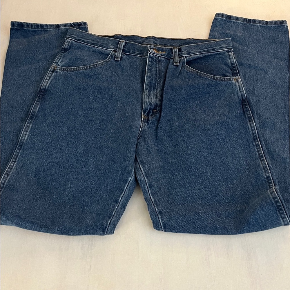Wrangler Rustler Regular Fit straight fit Denim Jeans - Picture 4 of 4